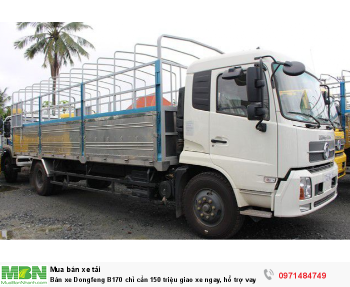 Bán xe Dongfeng B170 chỉ cần 150 triệu giao xe ngay, hỗ trợ vay 80%, thủ tục nhanh gọn 6