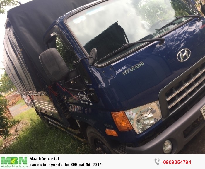 Bán xe tải Hyundai hd 800 bạt đời 2017