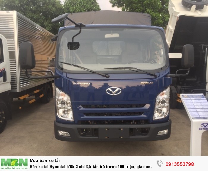 Bán xe tải Hyundai IZ65 Gold 3,5 tấn trả trước 100 triệu, giao xe ngay