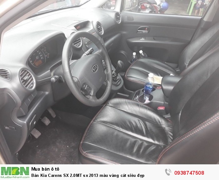 Bán Kia Carens SX 2.0MT sx 2013  màu vàng cát  siêu đẹp