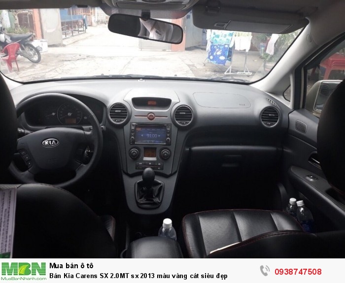 Bán Kia Carens SX 2.0MT sx 2013  màu vàng cát  siêu đẹp