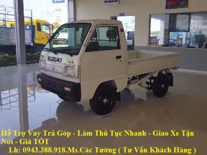 Xe Tải SUZUKI Truck 650kg Thùng Lững - Hỗ Trợ Vay Trả Góp Lãi Xuất Thấp