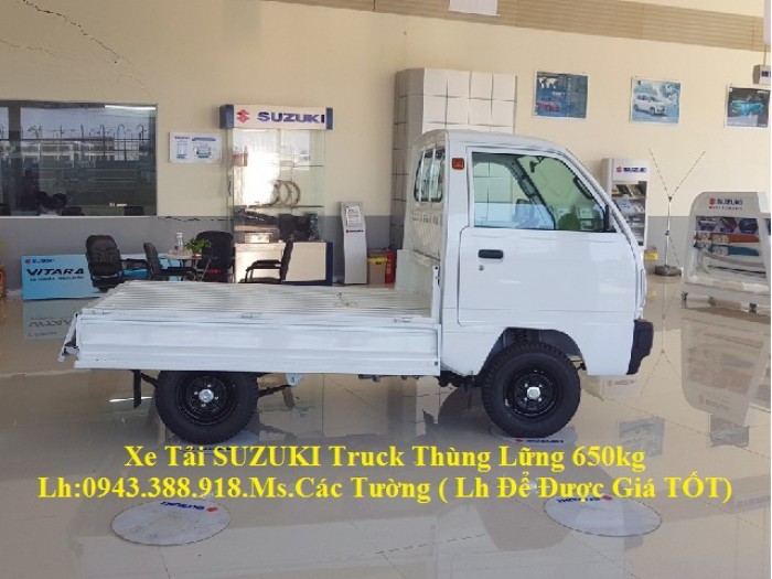 Xe Tải SUZUKI Truck 650kg Thùng Lững - Hỗ Trợ Vay Trả Góp Lãi Xuất Thấp