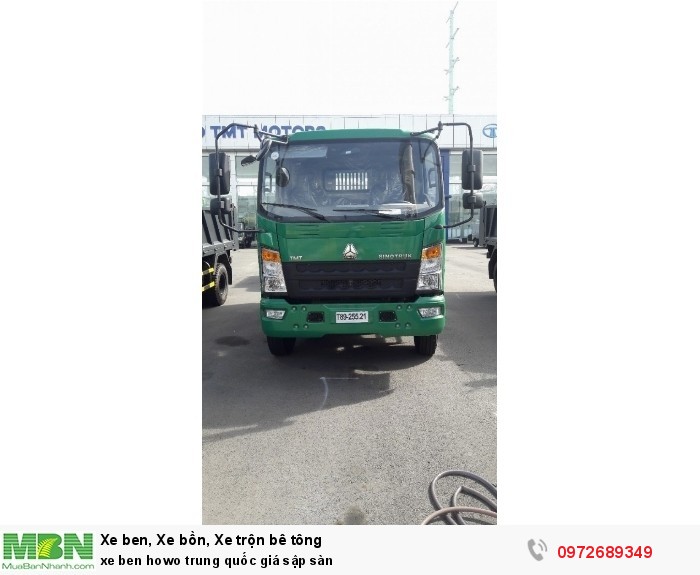 Xe Ben Howo Trung Quốc Giá Sập Sàn