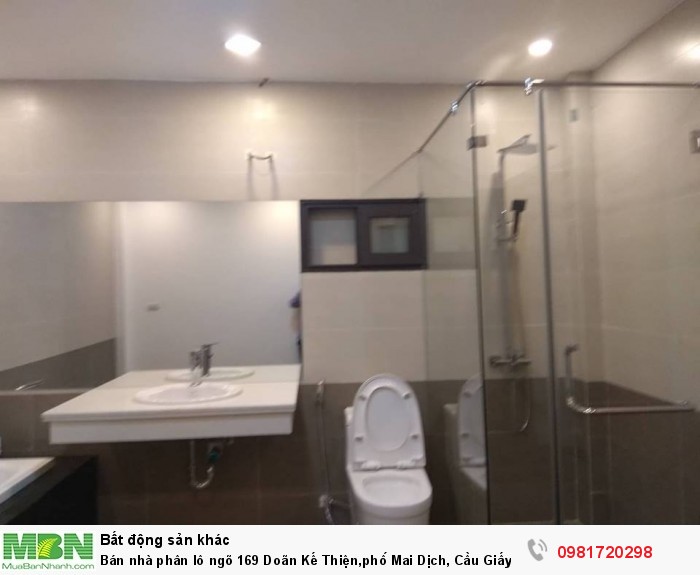 Bán nhà phân lô ngõ 169 Doãn Kế Thiện,phố Mai Dịch, Cầu Giấy dt 50 m2 x 6 t mới tinh