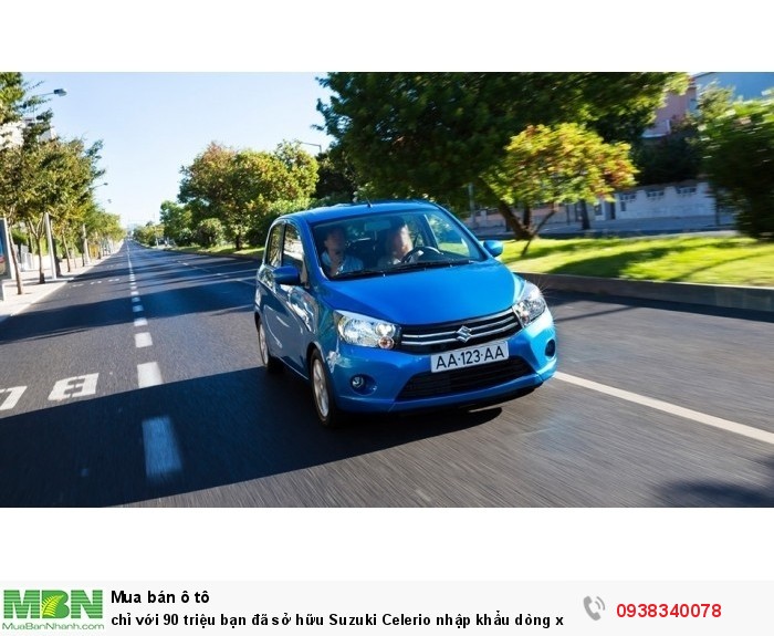 Chỉ với 90 triệu bạn đã sở hữu Suzuki Celerio nhập khẩu dòng xe 5 chỗ gia đình