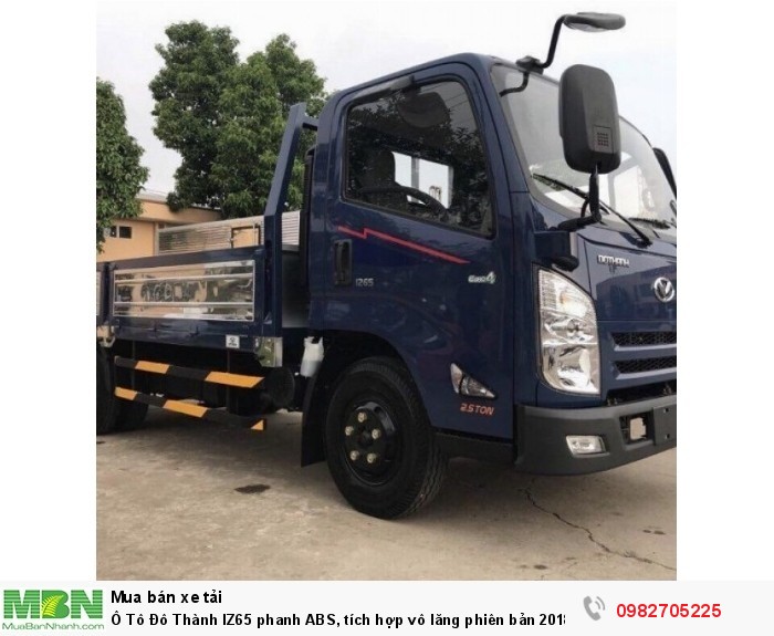 Ô Tô Đô Thành IZ65 phanh ABS, tích hợp vô lăng phiên bản 2018