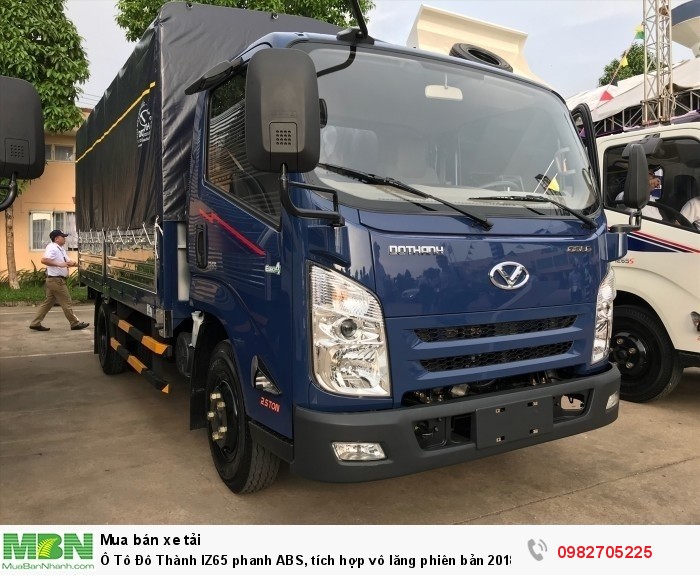 Ô Tô Đô Thành IZ65 phanh ABS, tích hợp vô lăng phiên bản 2018
