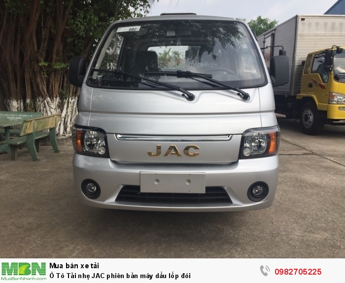 Ô Tô Tải nhẹ JAC phiên bản máy dầu lốp đôi