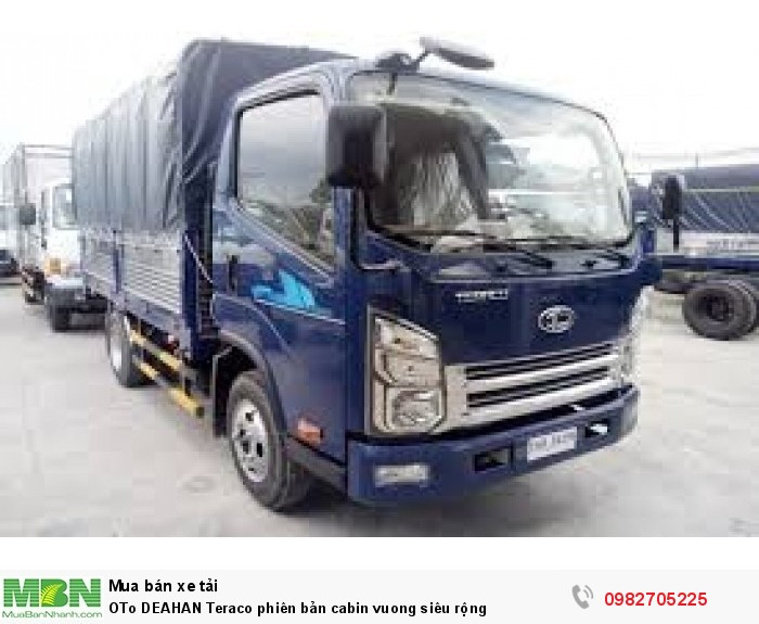 OTo DEAHAN Teraco phiên bản cabin vuong siêu rộng