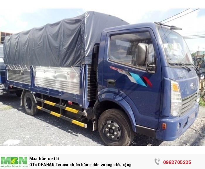 OTo DEAHAN Teraco phiên bản cabin vuong siêu rộng