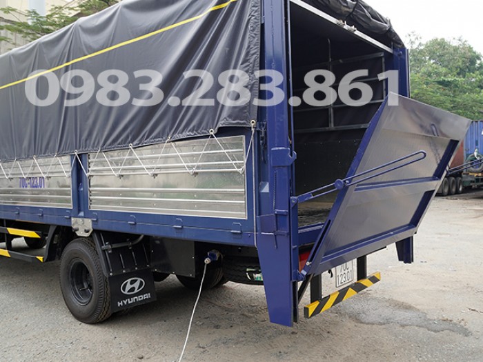 Đại lý xe tải bửng nâng|xe tải 8 tấn bửng nâng|xe tải 8 tấn hyundai 120sl bửng nâng.