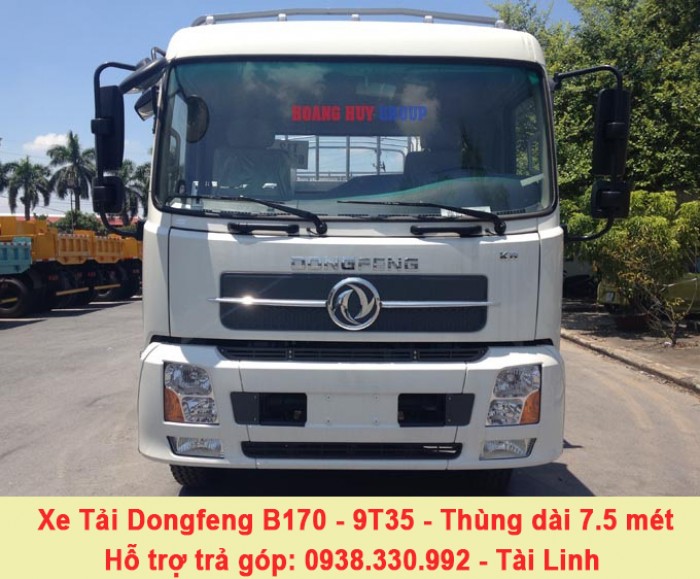 Xe tải 2 chân dongfeng hoàng huy b170