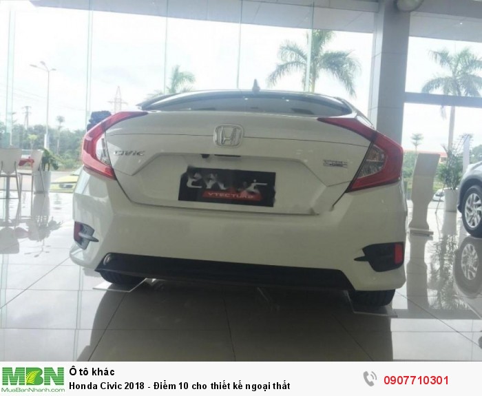 Honda Civic 2018 - Điểm 10 cho thiết kế ngoại thất