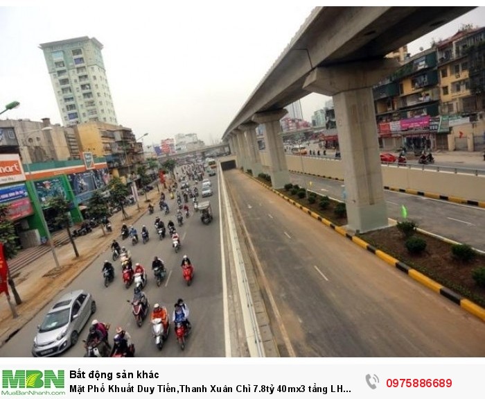 Mặt Phố Khuất Duy Tiến,Thanh Xuân Chỉ 7.8tỷ 40mx3 tầng