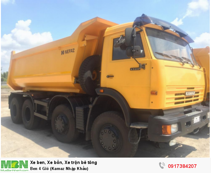 Ben 4 Giò (Kamaz Nhập Khẩu)