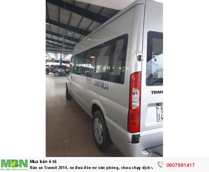 Bán xe Transit 2014, xe đưa đón nv văn phòng, chưa chạy dịch vụ, zin từ đầu đến chân