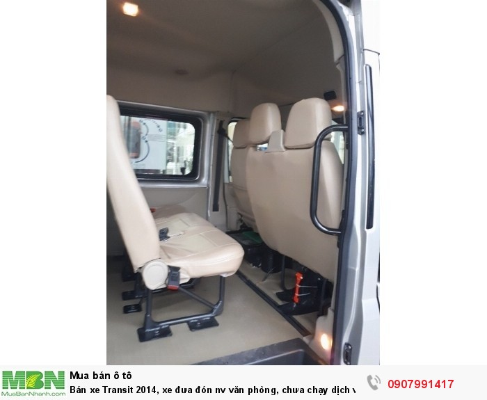 Bán xe Transit 2014, xe đưa đón nv văn phòng, chưa chạy dịch vụ, zin từ đầu đến chân