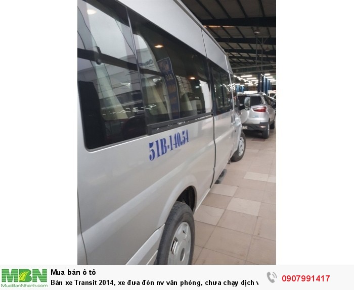 Bán xe Transit 2014, xe đưa đón nv văn phòng, chưa chạy dịch vụ, zin từ đầu đến chân
