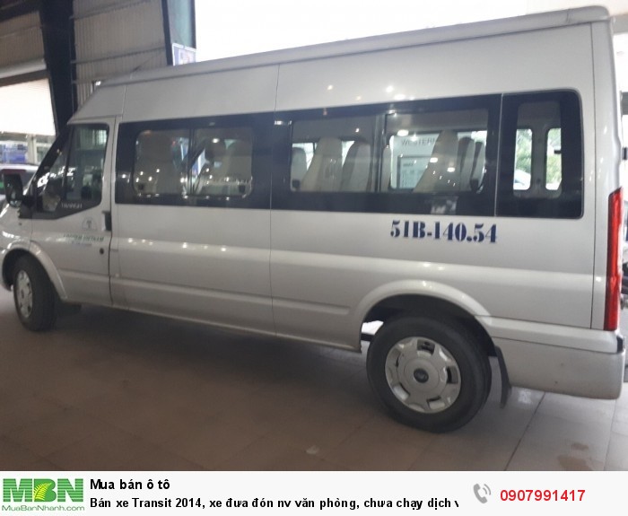 Bán xe Transit 2014, xe đưa đón nv văn phòng, chưa chạy dịch vụ, zin từ đầu đến chân