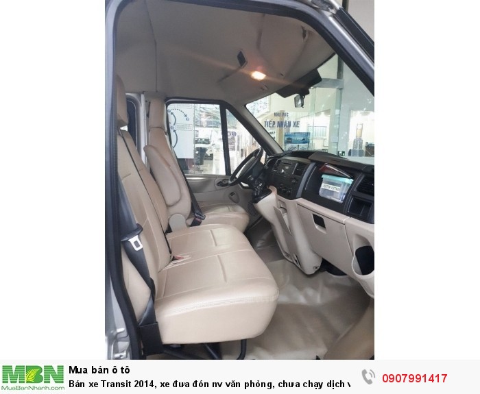 Bán xe Transit 2014, xe đưa đón nv văn phòng, chưa chạy dịch vụ, zin từ đầu đến chân