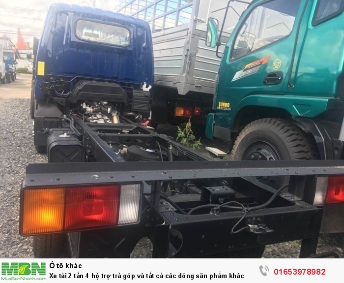 Xe tải 2 tấn 4 hộ trợ trả góp và tất cả các dòng sãn phẩm khác