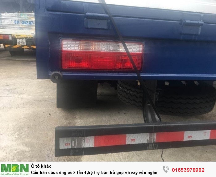 Cần bán các dòng xe 2 tấn 4,hộ trợ bán trả góp và vay vốn ngân hàng.