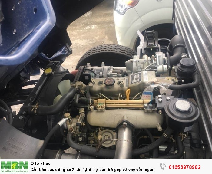 Cần bán các dòng xe 2 tấn 4,hộ trợ bán trả góp và vay vốn ngân hàng.