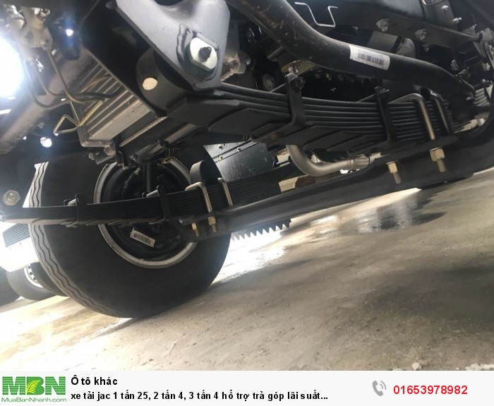 Xe tải Jac 1 tấn 25, 2 tấn 4, 3 tấn 4 hổ trợ trả góp lãi suất thấp