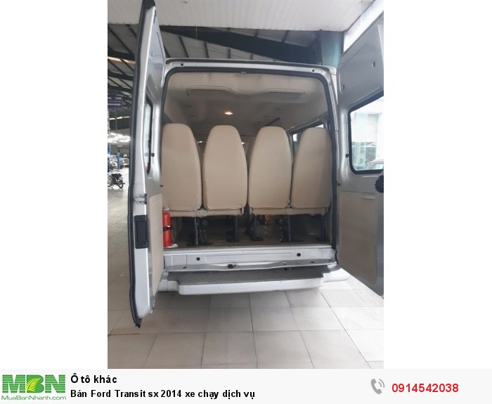 Bán Ford Transit sx 2014 xe chạy dịch vụ