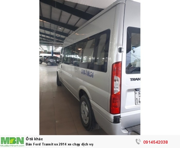 Bán Ford Transit sx 2014 xe chạy dịch vụ
