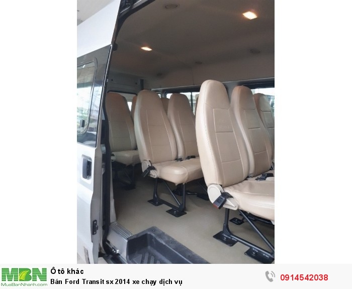 Bán Ford Transit sx 2014 xe chạy dịch vụ