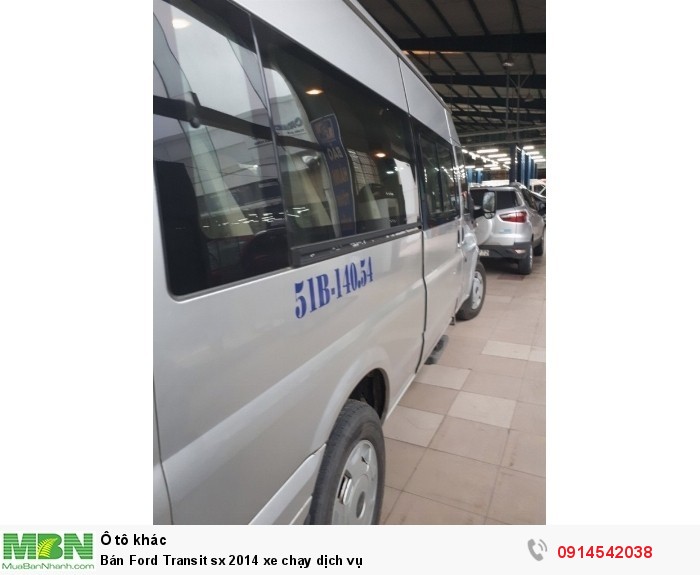 Bán Ford Transit sx 2014 xe chạy dịch vụ