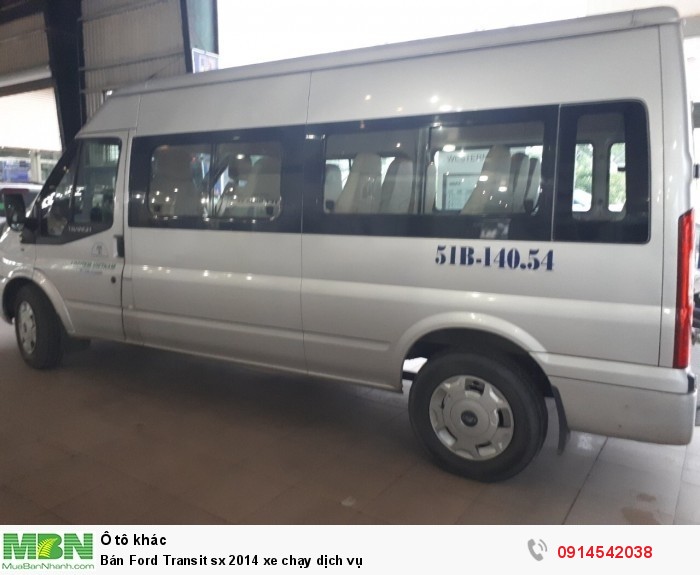 Bán Ford Transit sx 2014 xe chạy dịch vụ