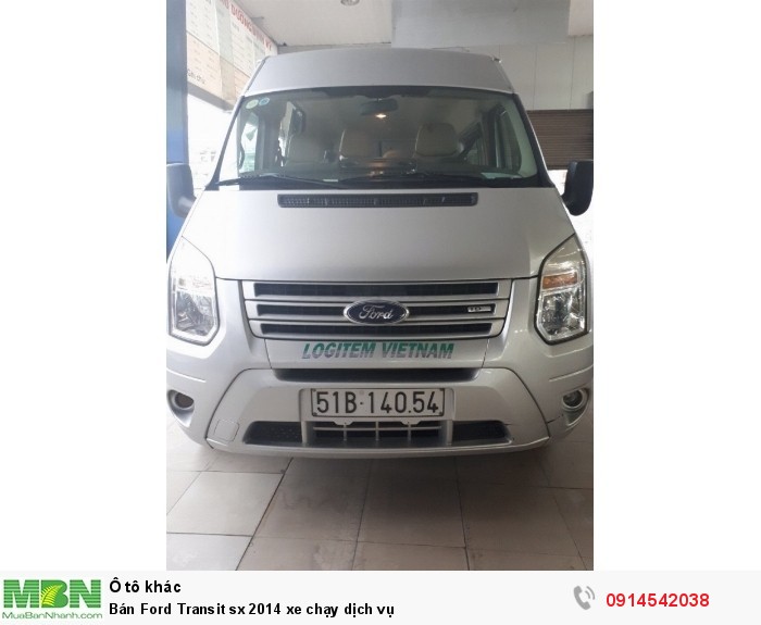 Bán Ford Transit sx 2014 xe chạy dịch vụ