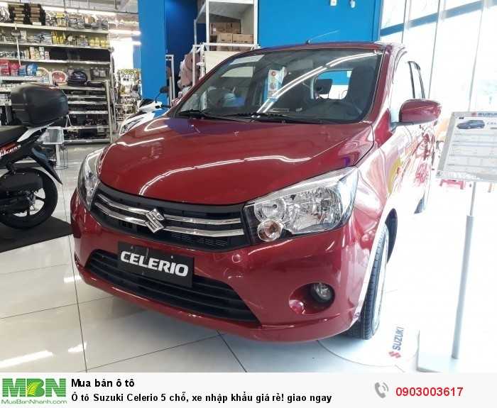 Ô tô Suzuki Celerio 5 chỗ, xe nhập khẩu giá rẻ! giao ngay
