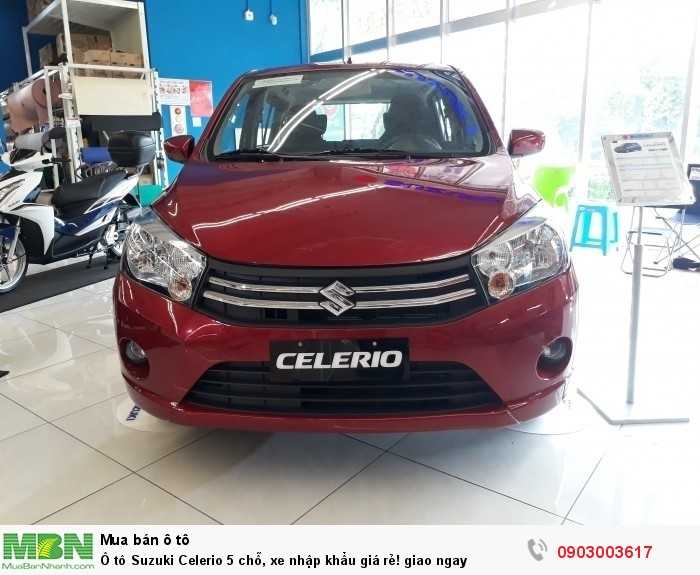 Ô tô Suzuki Celerio 5 chỗ, xe nhập khẩu giá rẻ! giao ngay
