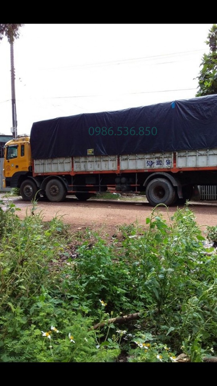Xe tải thùng JAC 3 chân.1 cầu