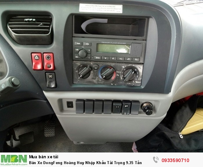 Bán Xe DongFeng Hoàng Huy Nhập Khẩu Tải Trọng 9.35 Tấn
