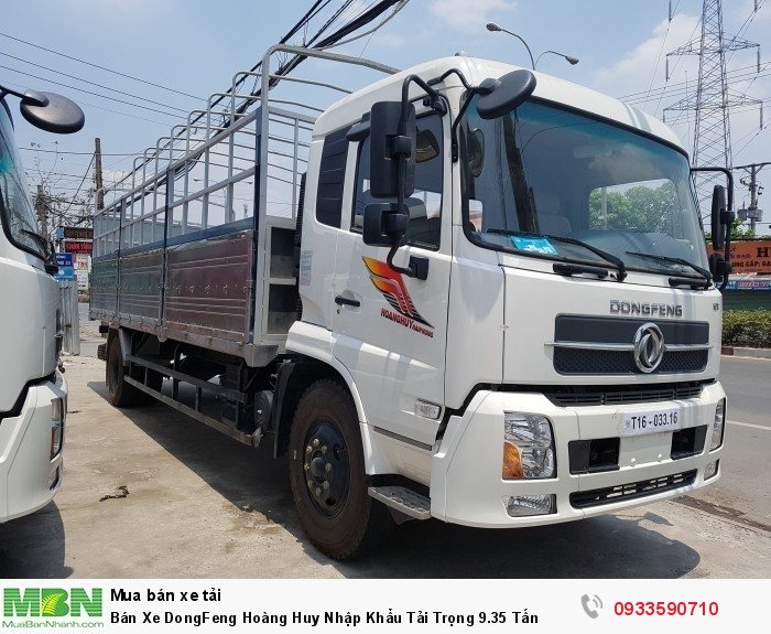 Bán Xe DongFeng Hoàng Huy Nhập Khẩu Tải Trọng 9.35 Tấn