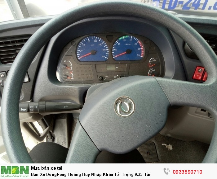 Bán Xe DongFeng Hoàng Huy Nhập Khẩu Tải Trọng 9.35 Tấn