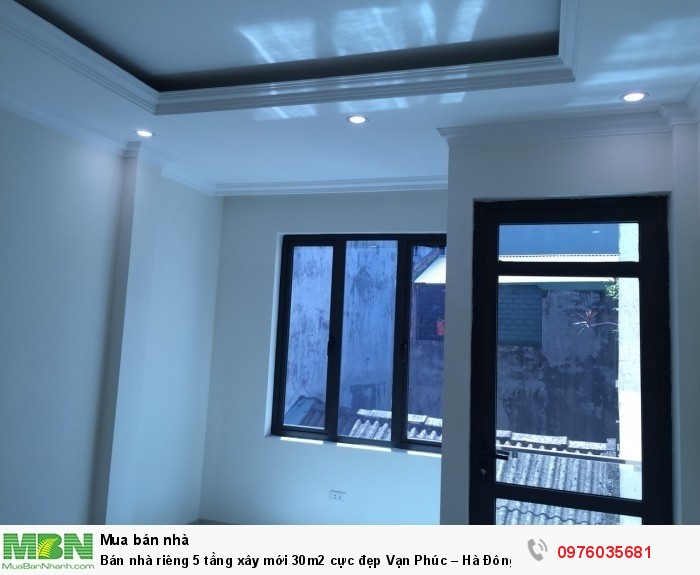 Bán nhà riêng 5 tầng xây mới 30m2 cực đẹp Vạn Phúc – Hà Đông