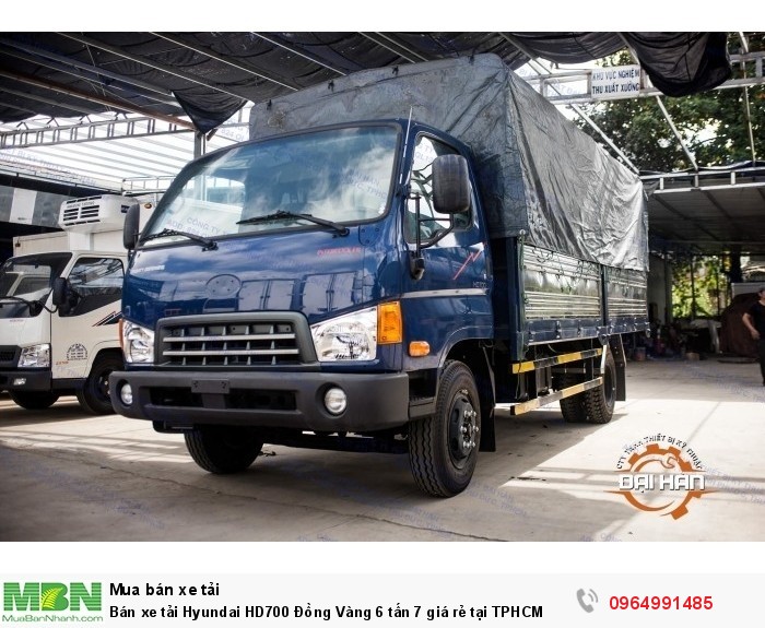 Bán xe tải Hyundai HD700 Đồng Vàng 6 tấn 7 giá rẻ tại TPHCM
