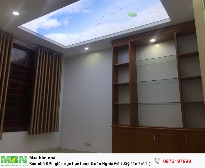 Bán nhà KPL giáo dục Lạc Long Quân Nghĩa Đô 4.6tỷ 55m2x5T (ngõ 89 mới)