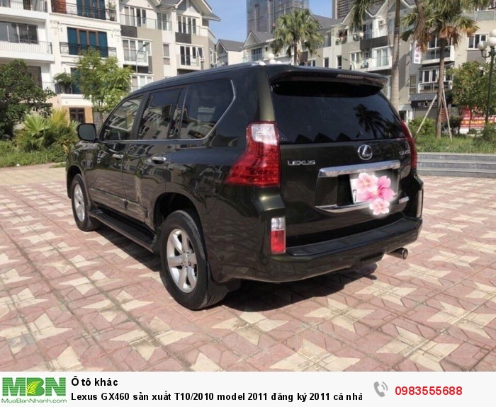 Lexus GX460 sản xuất T10/2010 model 2011 đăng ký 2011 cá nhân chính chủ đại chất