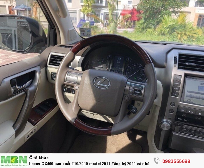 Lexus GX460 sản xuất T10/2010 model 2011 đăng ký 2011 cá nhân chính chủ đại chất