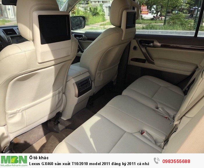 Lexus GX460 sản xuất T10/2010 model 2011 đăng ký 2011 cá nhân chính chủ đại chất