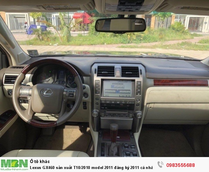 Lexus GX460 sản xuất T10/2010 model 2011 đăng ký 2011 cá nhân chính chủ đại chất