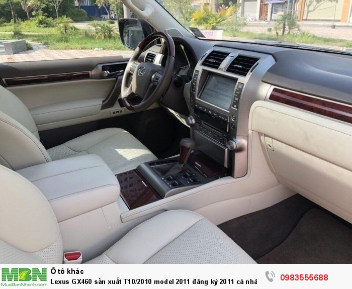 Lexus GX460 sản xuất T10/2010 model 2011 đăng ký 2011 cá nhân chính chủ đại chất