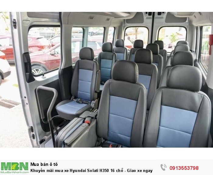 Khuyến mãi mua xe Hyundai Solati H350 16 chỗ - Giao xe ngay